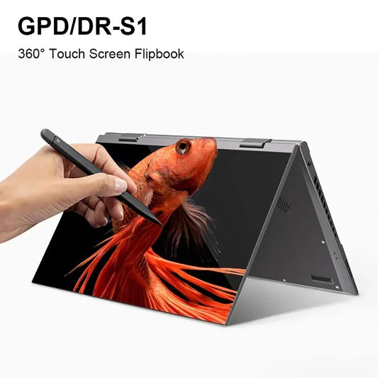 NEW 10.9 Inch 360° Fold Mini Laptop Intel N95 Touchscreens 16GB DDR5 Computer Notebook 2TB SSD Backlit Keyboard Tablet Laptop