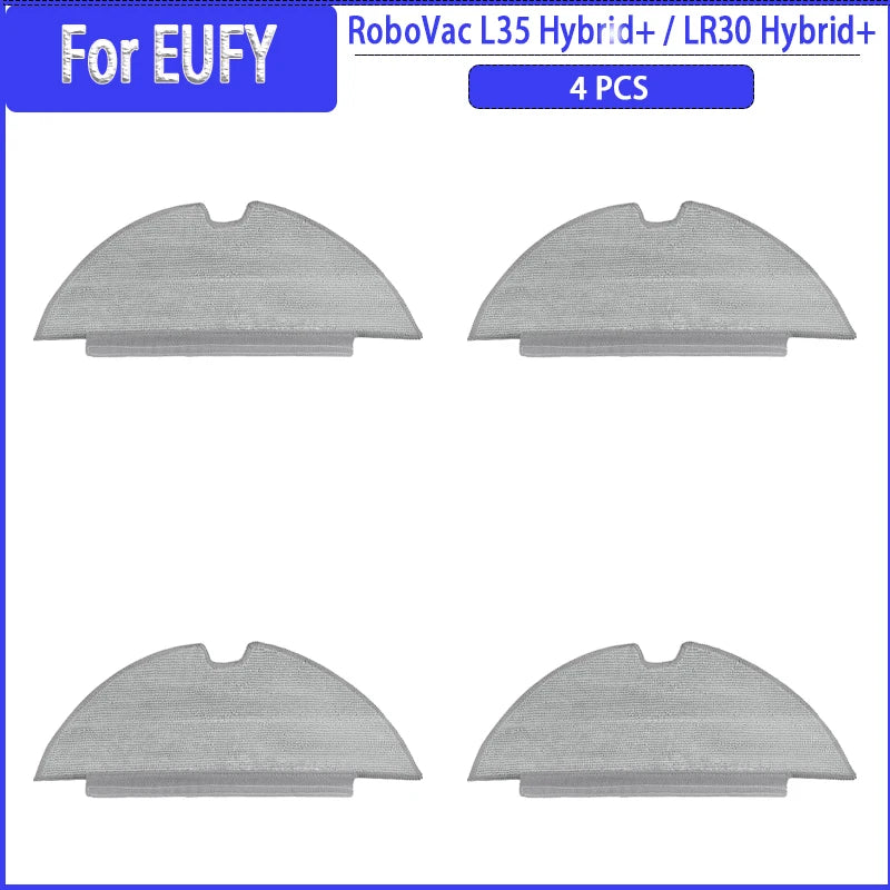 For RoboVac EUFY L35 Hybrid+ / LR30 Hybrid+ HEPA Filter Mop Cloths Dust Bags Spare Parts Accessories Replacement