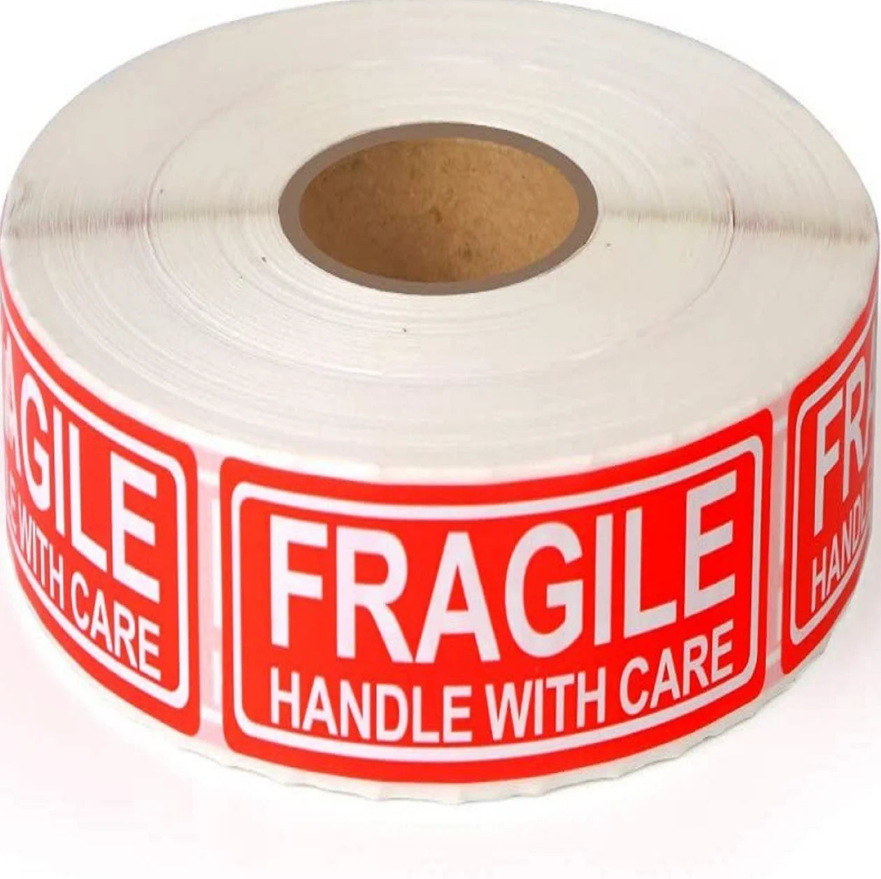 120pcs/roll Fragile Label Stickers Handle With Care Warning Signs Careful shipping Tags sticker