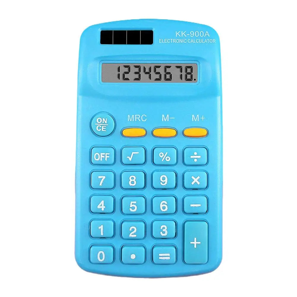 8 Digits Standard Electronic Calculators With Large LCD Display Battery Powered Calculator For Home Office School Financial Tool