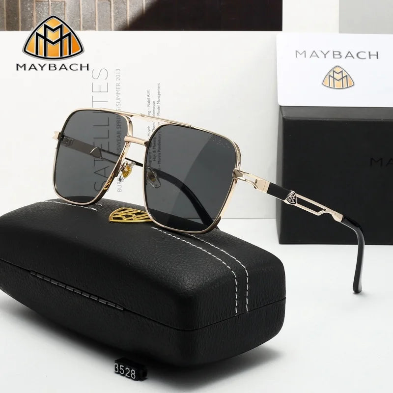 MAYBACH Sunglasses Luxury brand UV400 Protection for Men and women Classic Sun Glasses High Quality Eyewears Pilot Goggle 6830