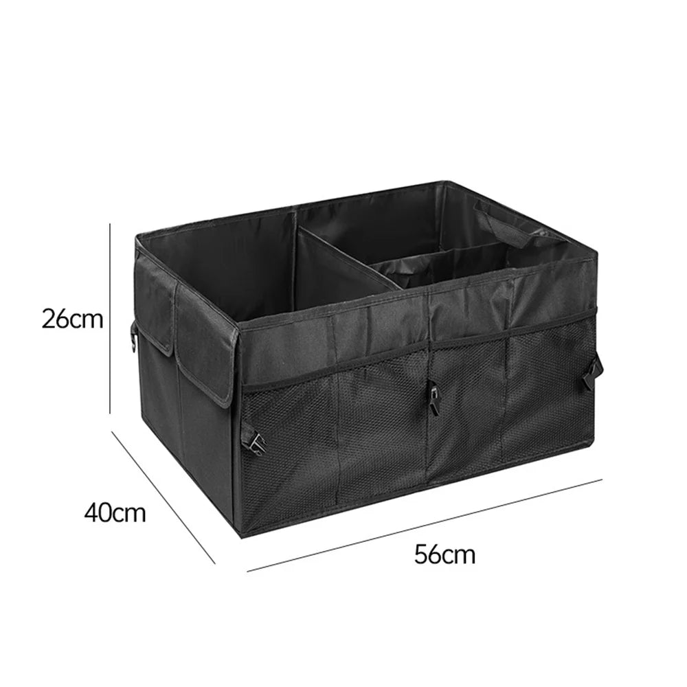 Car Organizer Durable Oxford Storage Box Auto Trunk Folding Tools Collapsible Storage Bag