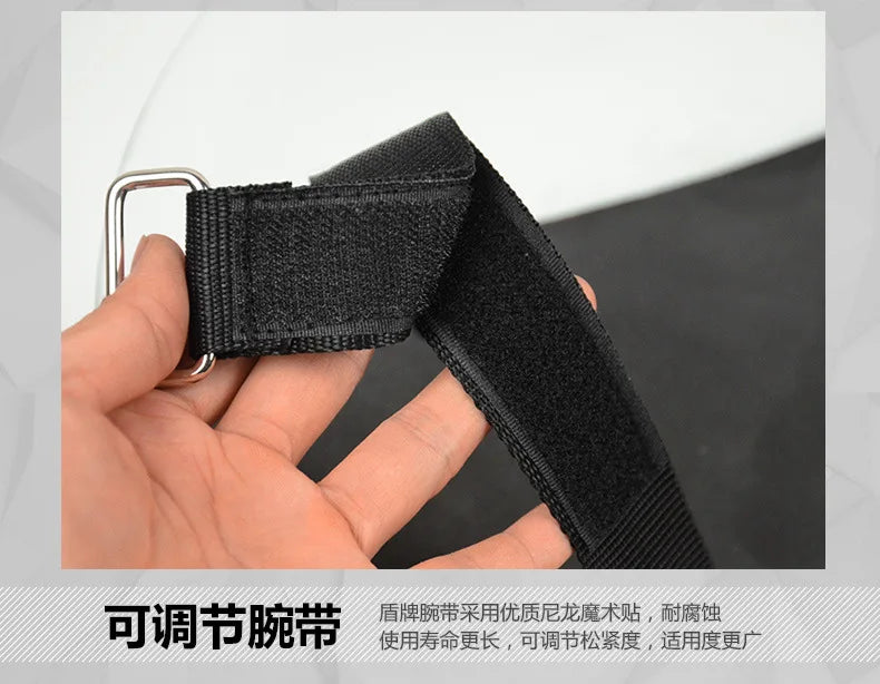 Security Round Explosion-proof Riot Shield Transparent PC Protective Shield Security Equipment