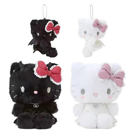 Angel Devil Kitty 12-20CM Plush Doll Toy