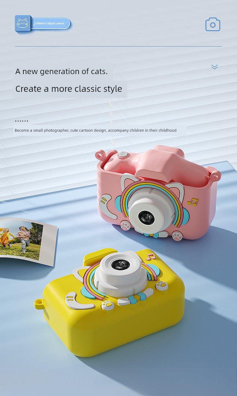 Children's Camera Toy Gift for Boys and Girls, Can Take Pictures and Print, Baby Digital Instant Camera, 2025 Student Model