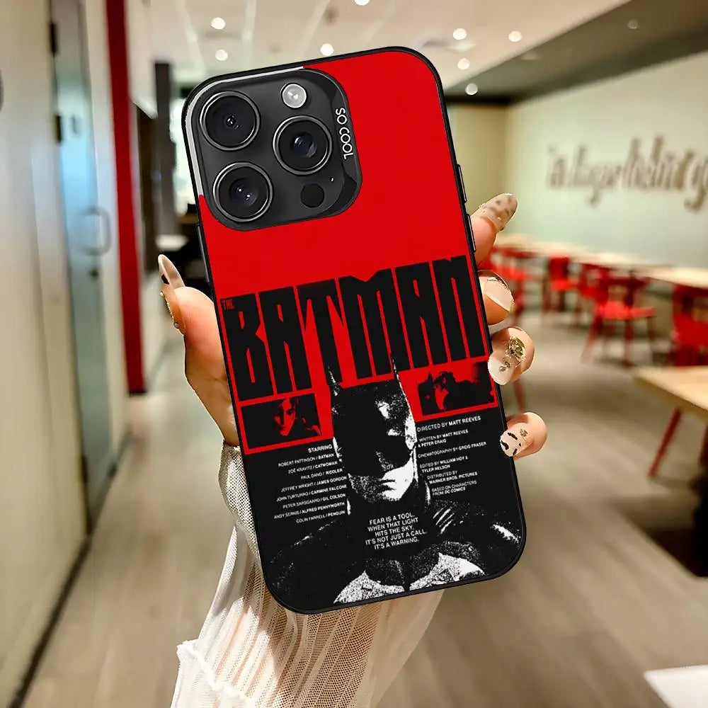 Cool Movie-B-batmanS Classic Phone Case For IPhone 17 16 15 11 12 13 14 Pro Max 16 Plus 12 Mini 7 8 XR XS 15Pro MAX Cove