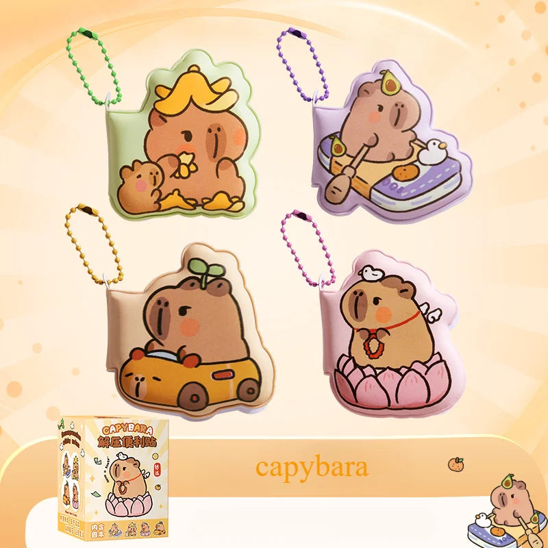 4Pcs New Stress  Mini Creative Relief Sticky Notes Modeling Book Students Portable Office Memo Can Be Pasted Note Pads