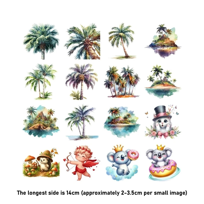 Snowflake Pink Princess Animal Iron On Heat Transfer Sticker For Toy doll Clothes Pinted Vinyl Thermal Washable T-Shirt Deca