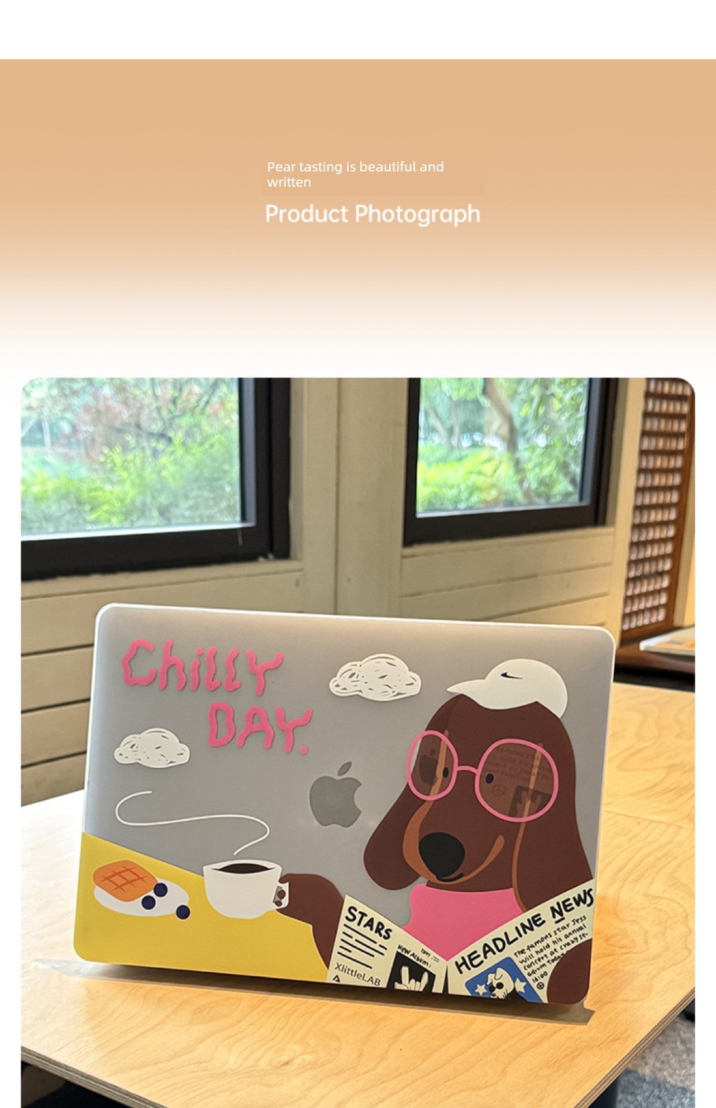 Laboratory Cute Transparent Light Protective Case