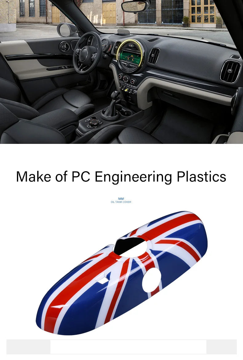 Rear View Mirror Cover Shell Car Accessories For Mini Cooper COUNTRYMAN CLUBMAN F54 F55 F56 F57 F60 R55 R56 R57 R58 R59 R50 R53