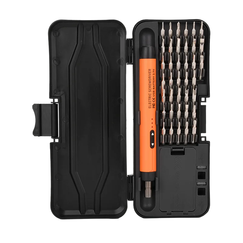 USB Electric Screwdriver Set High Torque Screwdriver Power Tool Mini Drill Bits Precision Screwdriver Head Kit Home Repair Tools