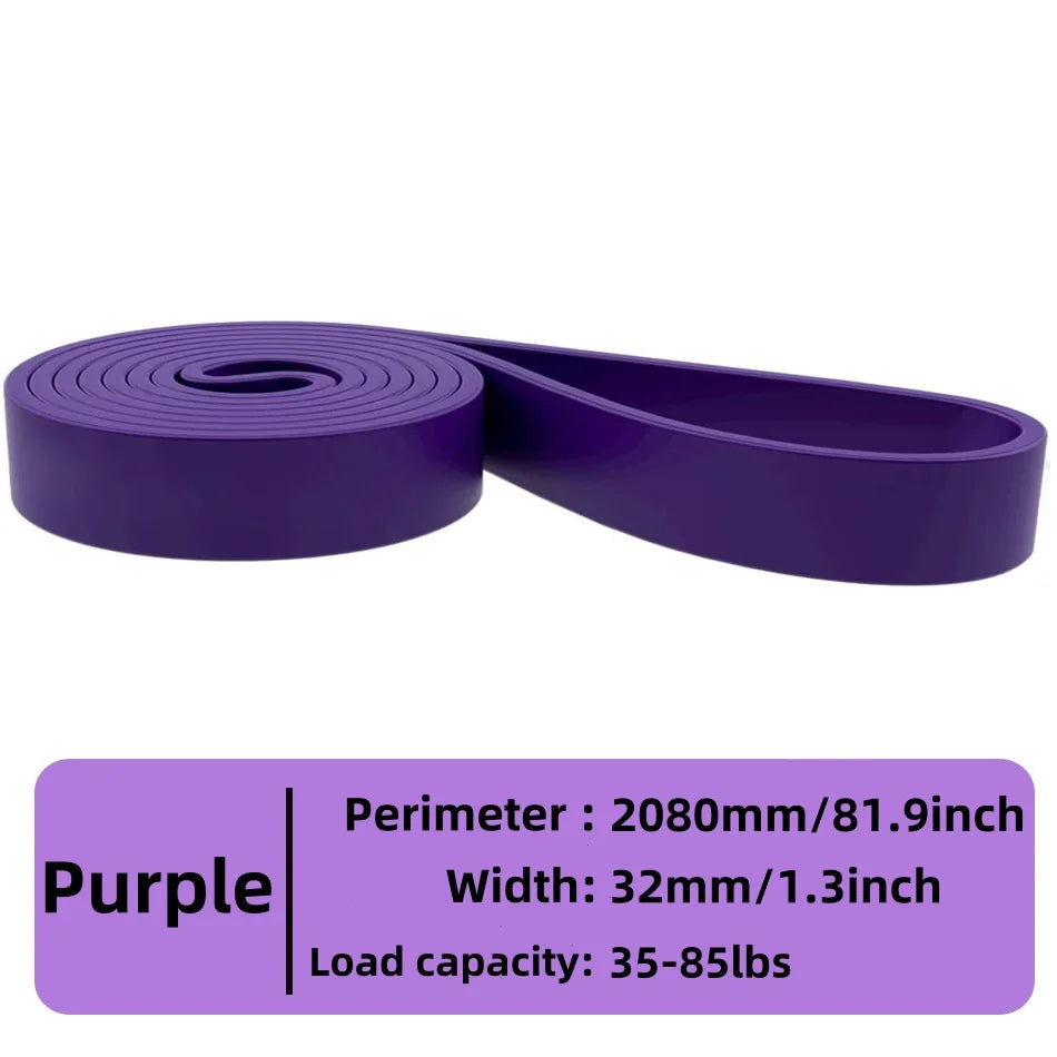 Stretch Resistance Band Exercise Expander Elastic Fitness Band Pull Up Assist Bands for Training Pilates Home Gym Workout Gift