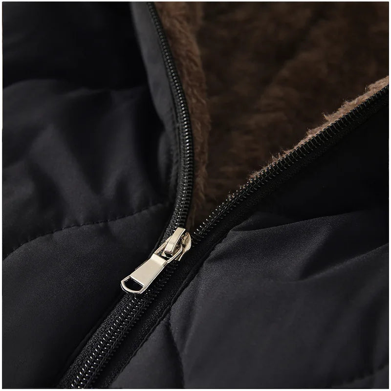 KLFLGD0-3 Years Old Winter Baby Outdoor Clothing Fur Lining Warm Toddler Girl Boy Jumpsuit Cartoon Plus Velvet Baby Jumpsuit
