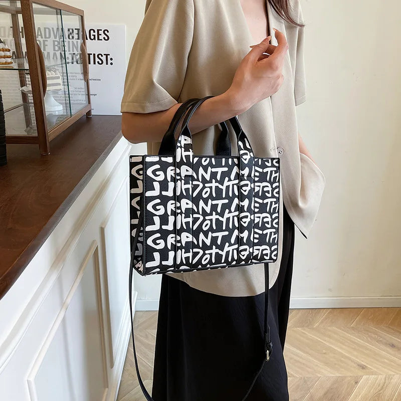 PU Leather Casual Crossbody Bags for Women Ladies Luxury Designer Tote Handbag Female Large Capacity Travel Shoulder Bag Sac