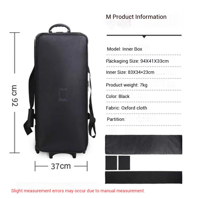 Photography Equipment Storage Luggage Photography Equipment Trolley Light Stand Tripod Outdoor Photography Storage Luggage