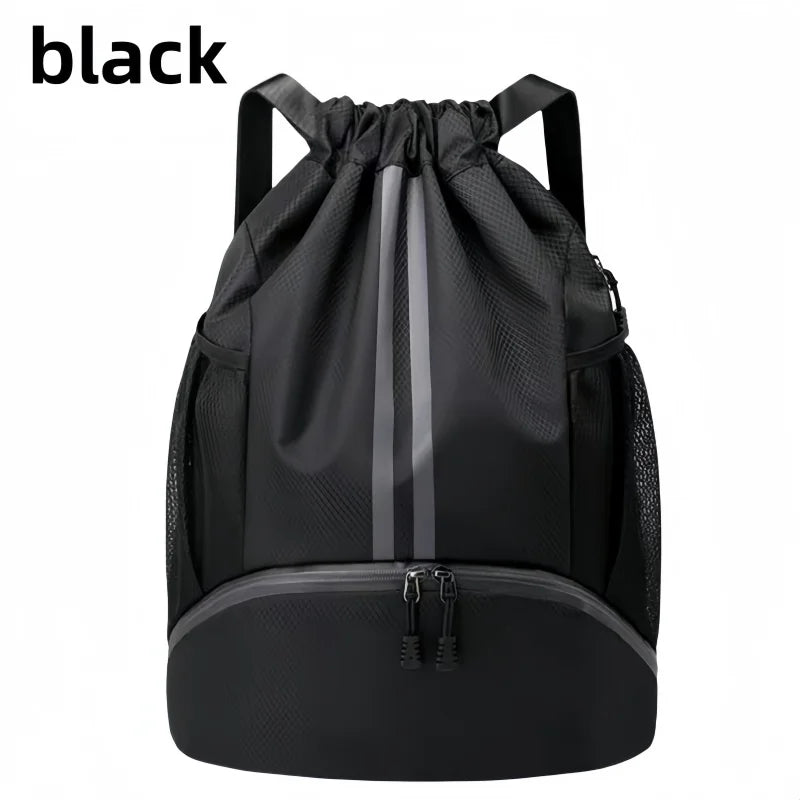 New Gym Bag Fitness Backpack Women Men Basketball Backpack Outdoor Soccer Football Storage Bags Training Drawstring Sports Bag