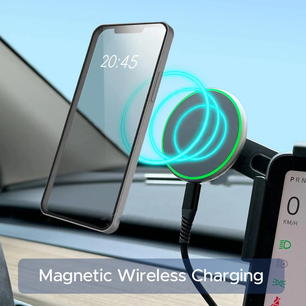 Adjustable Magnetic Car Phone Holder Mount for ZEEKR 001/007/009/X - Vehicle Phone Support Frame Accessory
