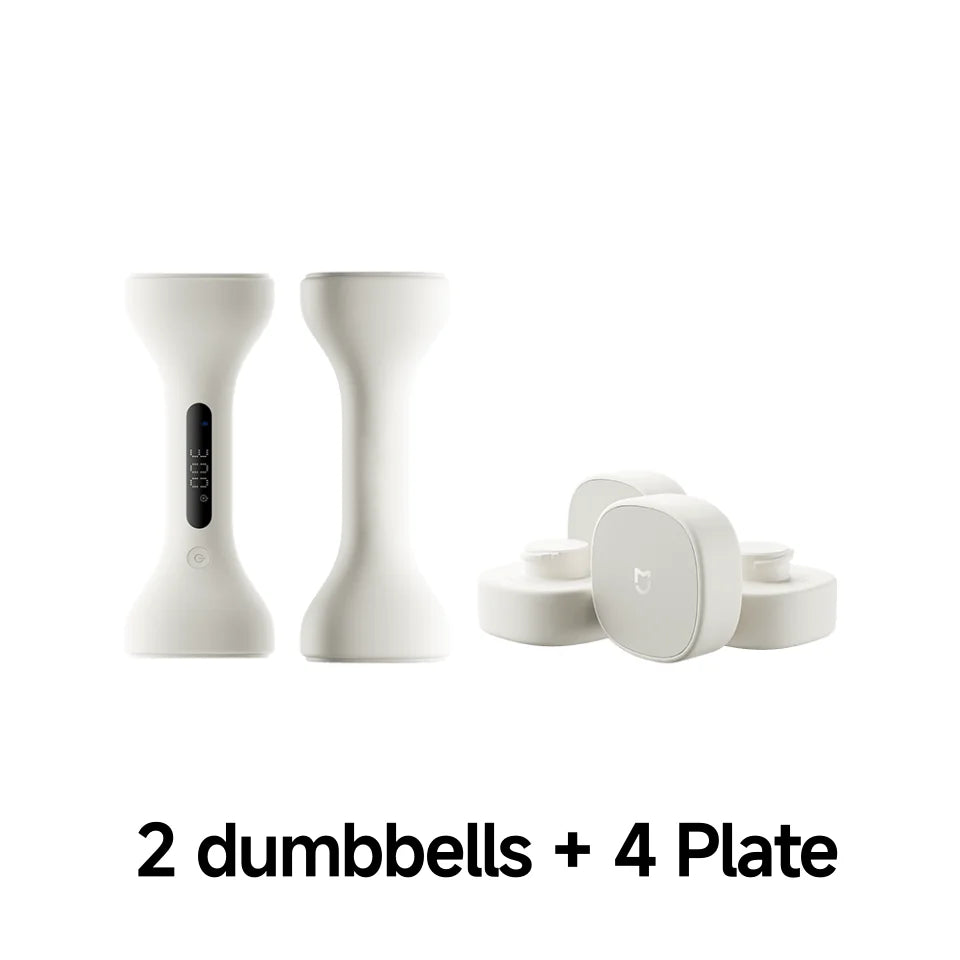 Mijia Intelligent Dumbbell Set 1KG Adjustable Weight Intelligent Sports Fitness Training Equipment Suitable for Mi Home APP