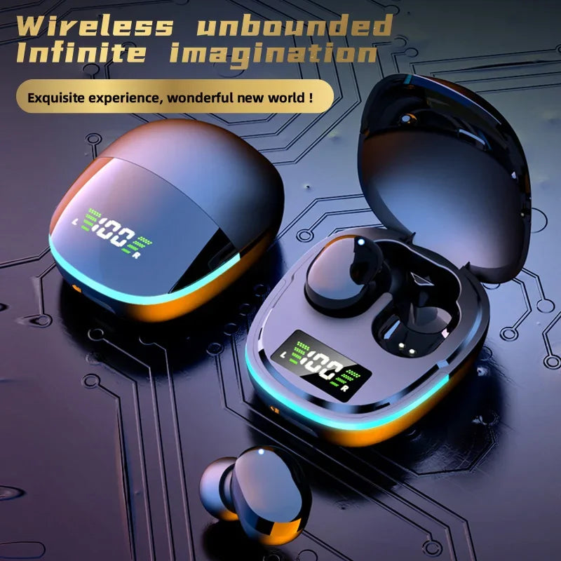 Original G9S TWS Air Pro Fone Bluetooth Earphones Wireless Headphones Touch Control Earbuds with Mic Wireless Bluetooth Headset