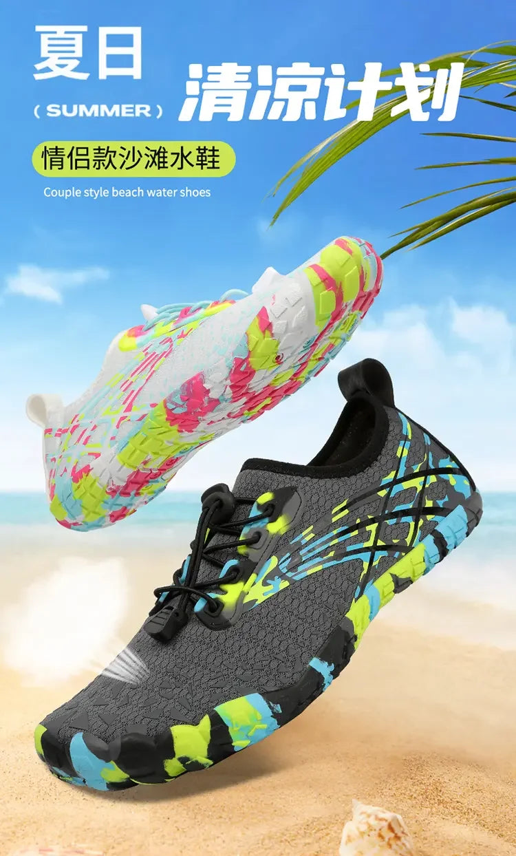 Unisex Shoes For Women Fitness Treadmill Indoor Outdoor Speed Interference Water Beach Couples Swimming Shoe Men Aqua Sneakers