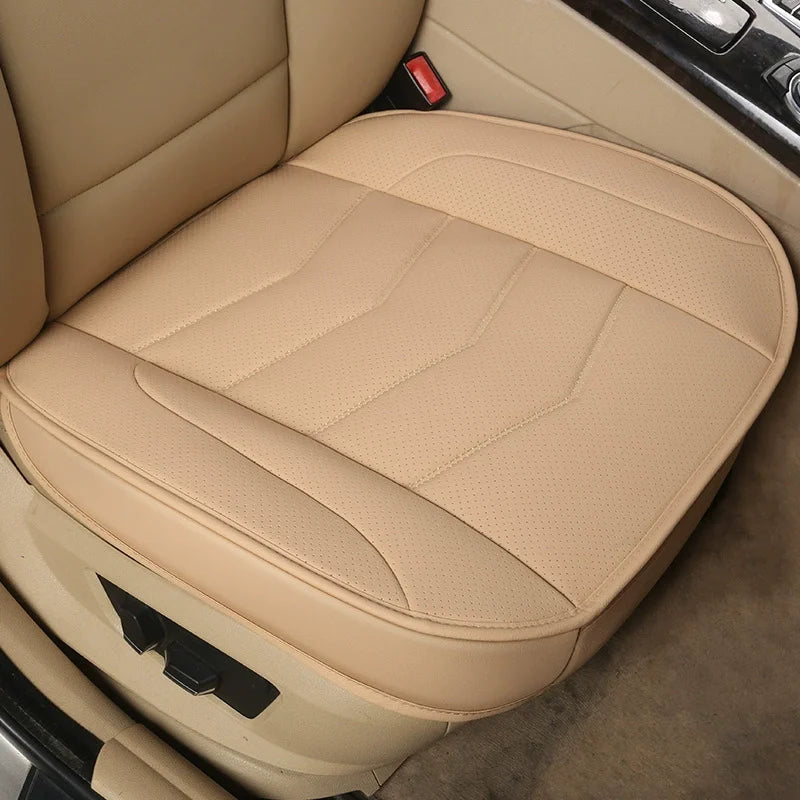 Luxury Car Seat Cover PU Leather Seat Cushion Covers Universal Auto Interior Seats Protection Pad Mat Four Seasons