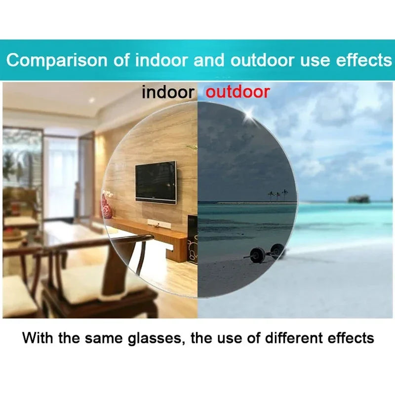 Intelligent Anti Blue Light Hyperopia Eyewear Photochromic Folding Presbyopic Glasses Progressive MultiFocus Reading Eyeglasses