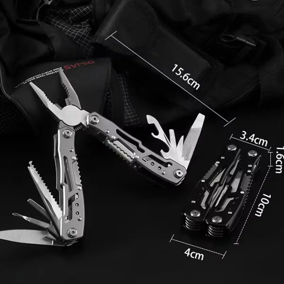 Outdoor Multitool Camping Portable Stainless Steel Edc Folding Multifunction Tools Emergency survival Knife Pliers