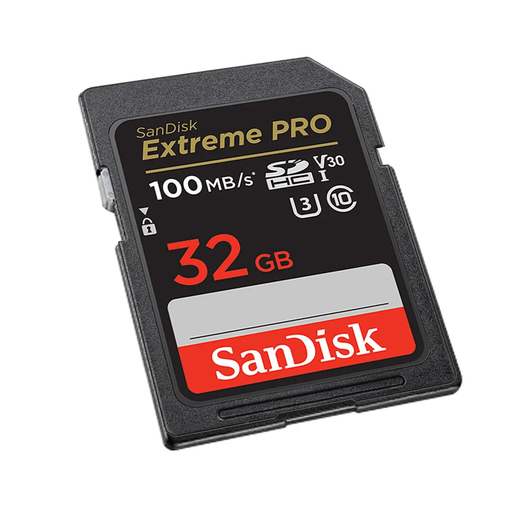 SanDisk Ultra/Extreme/Extreme PRO SD Card 256GB 128GB 64GB SDXC 32GB SDHC Memory Card C10 U1 U3 Carte SD Card  for Camera 4K UHD