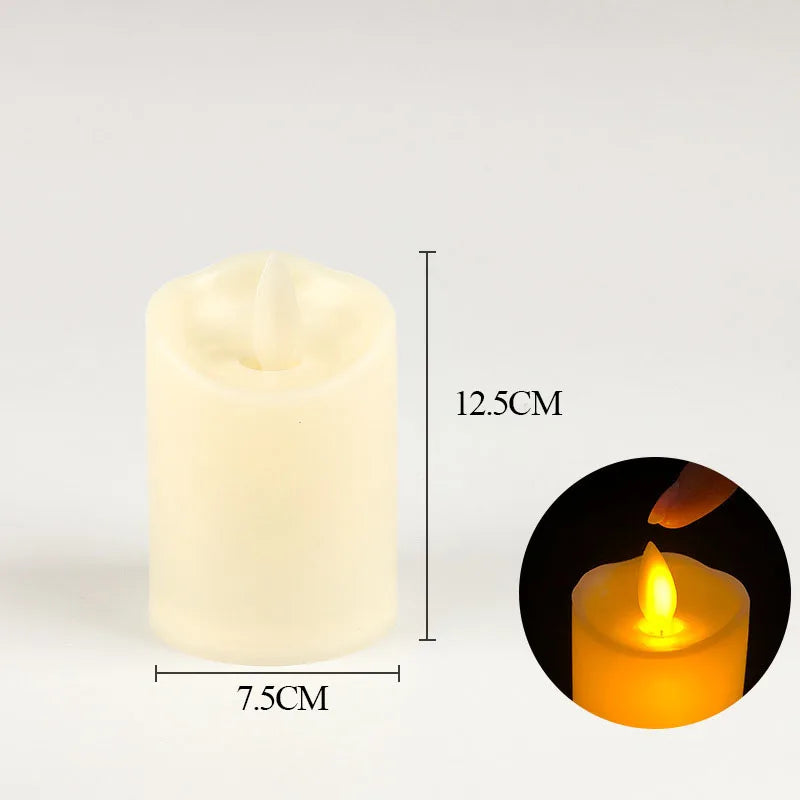 Christmas decorative LED electronic candle lamps,suitable for birthday,hotel,wedding and party decoration fake candle holders