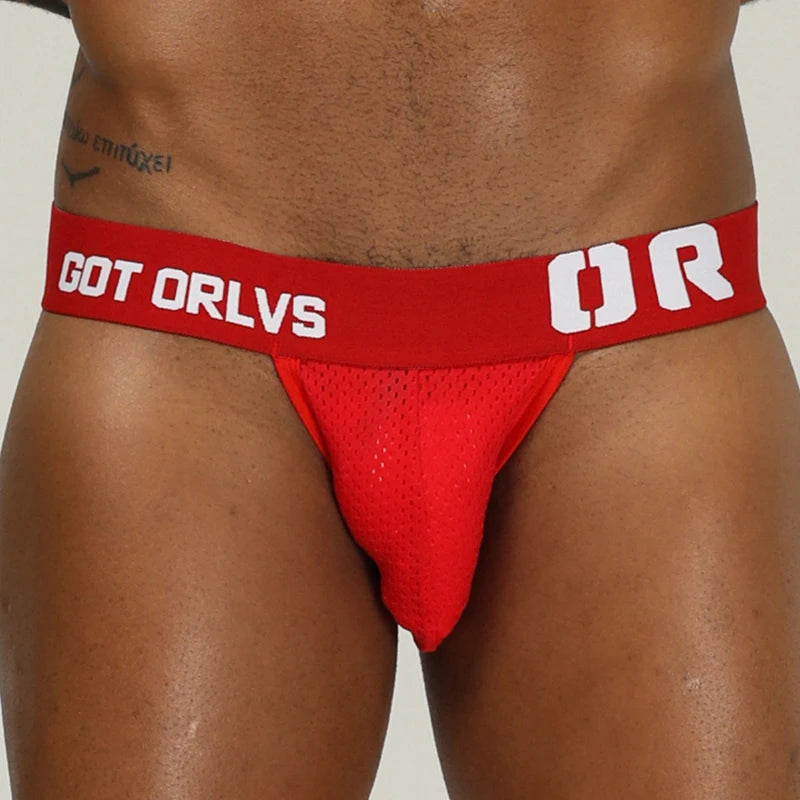 ORLVS Brand sexy gay briefs men bikini male underwear slip hombre calzoncillos hombre kinckers for men briefs addicted underwear