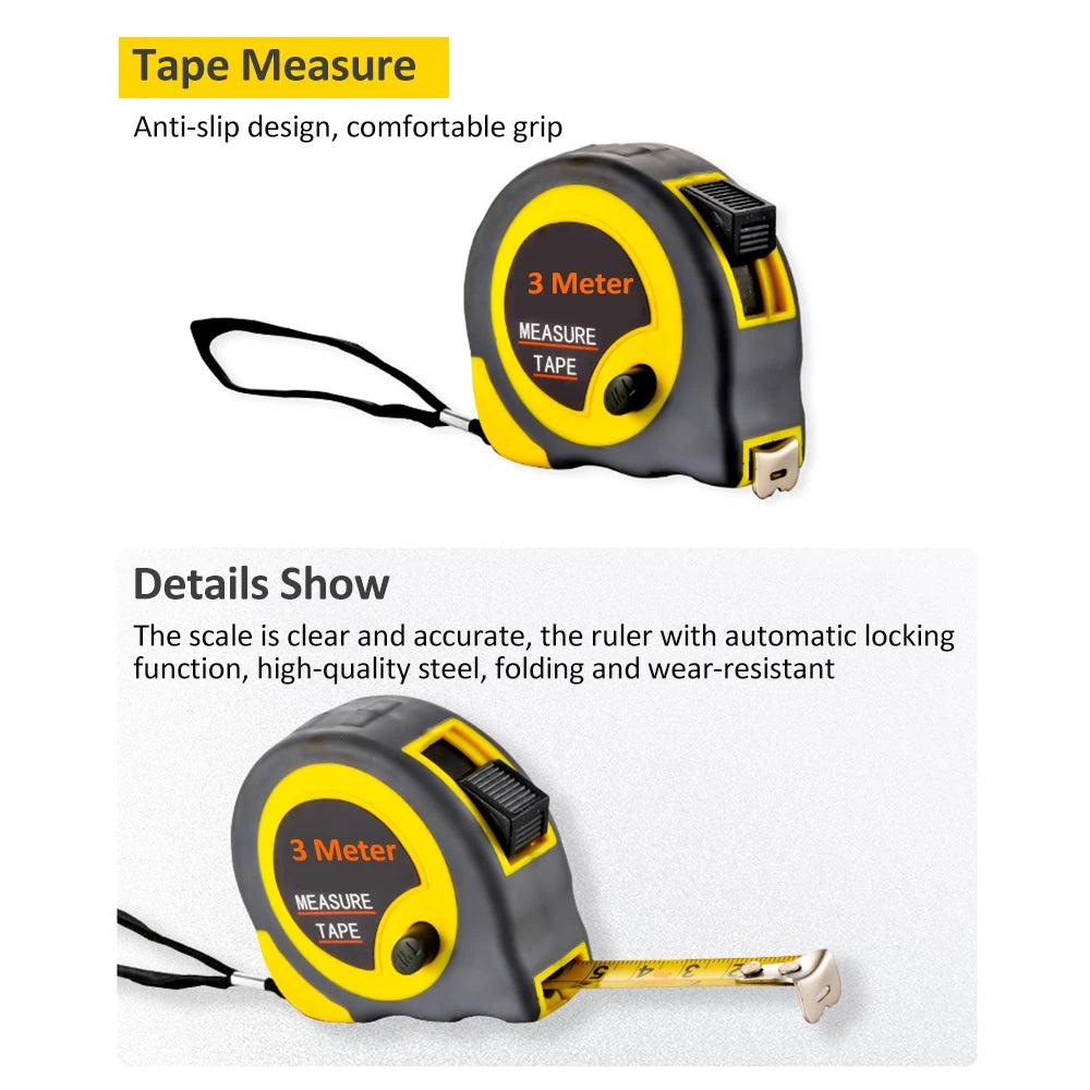 108 Piece Tool Set General House hold Hand Tool Kit with Plastic Toolbox Storage Case Used to Car repair And home Repair