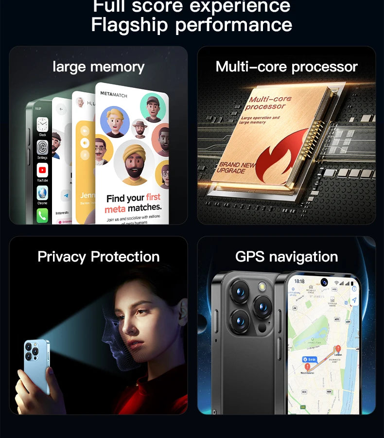 SERVO 19E MAX 3.88" Unlocked Mini Android Phone 3G 2GB+16GB Dual SIM Face Unlock GPS WiFi Hotspot Play Store Pocket Smartphone
