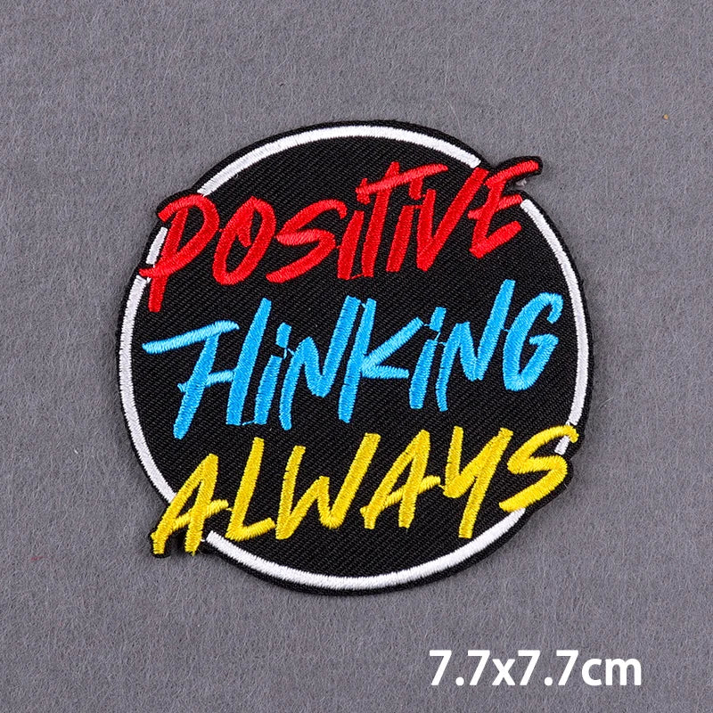 Mandala Iron On Patches For Clothes DIY Embroidery Applique Fusible Patch Ironing Stickers Letters Patch For Jacket Badge