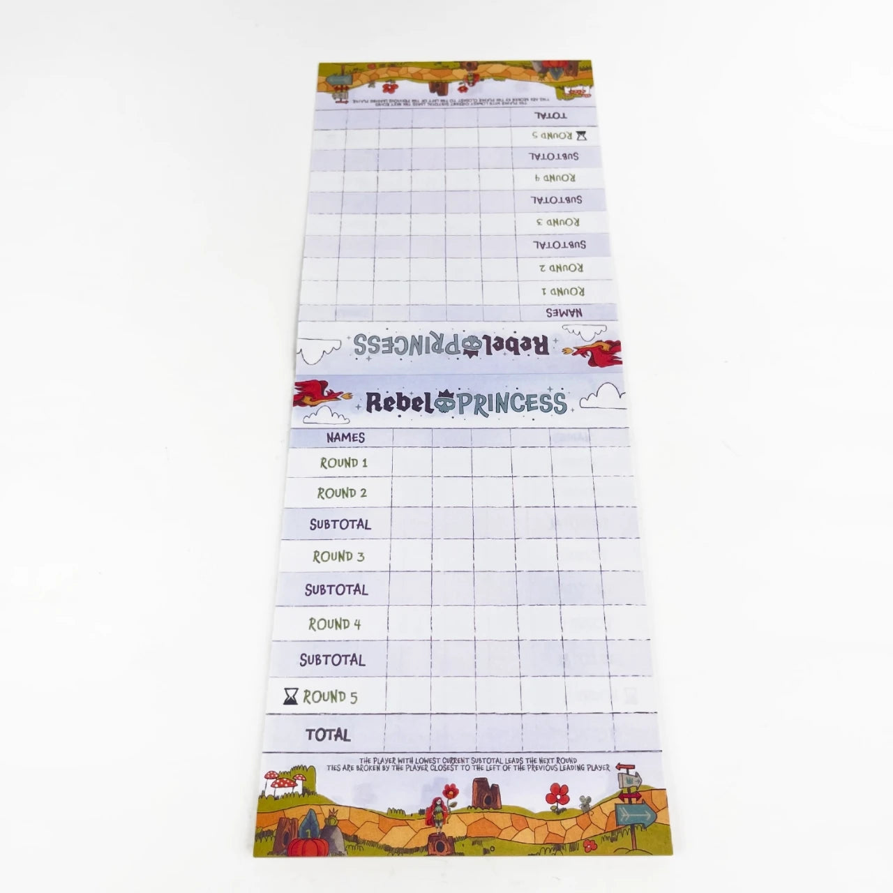 REBEL PRINCESS Deluxe Board Card Game Ultimate Family Party Trick-Taking Fun for 3-6 Players