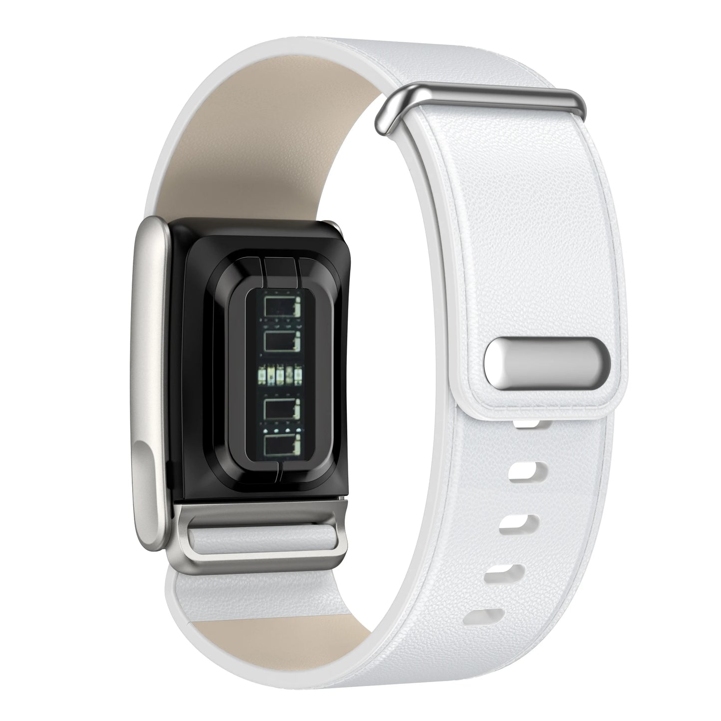 For Whoop 5.0 Watch Straps Genuine Leather Bands Compatible with WHOOP ONE Wristband Fitness Tracker Whoop Life ECG Straps