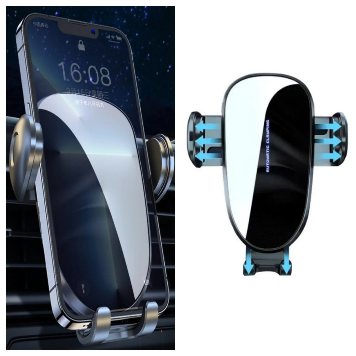 LIMUD Car Phone Holder Special Fixed Base For AUDI A6 C8 A7 C9 2019-2024 Wireless Charger Bracket Auto Interior Accessories