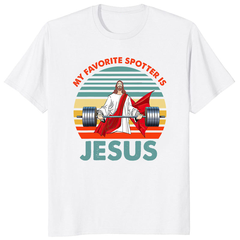 Retro Vintage Jesus Christ Gym T Shirts Men Pure Christian Faith Tee Top Short Sleeved Funny Printed Graphic Tshirt Gift