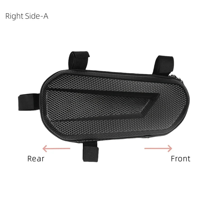Large Capacity Motorcycle Side Bag - Universal No Logo Saddlebag, Waterproof Multifunctional Storage Pouch