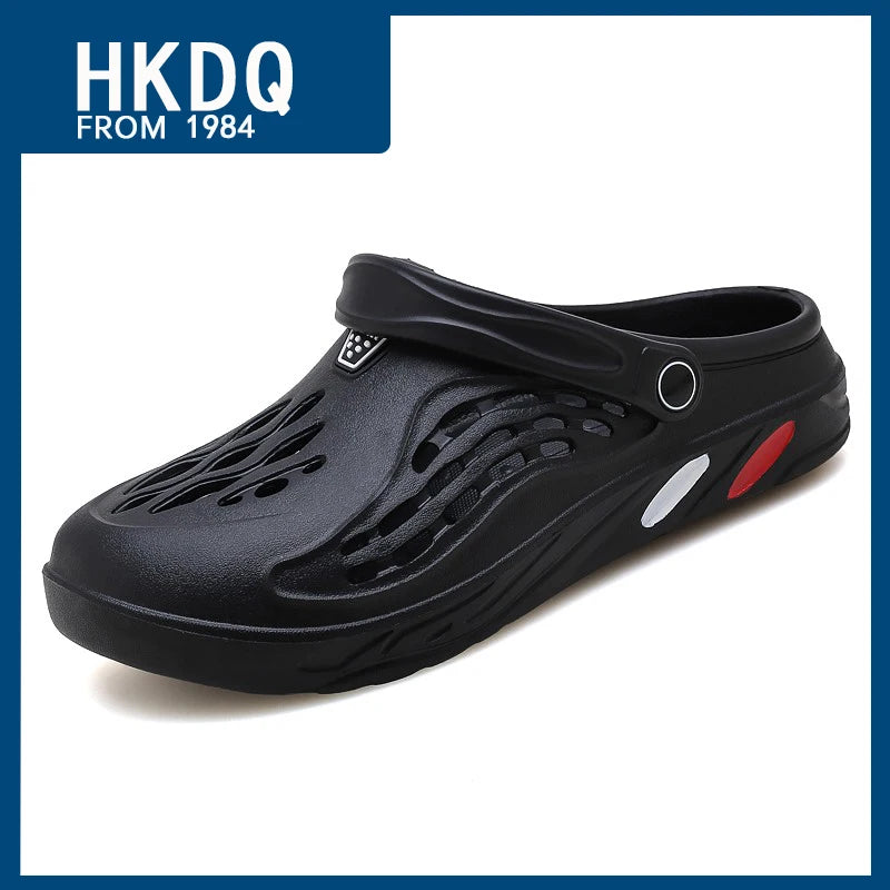 Large Size 36-49 Trend Summer Sandals For Men White Comfortable EVA Casual Clogs Man Lightweight Anti-slip Men's Beach Slippers