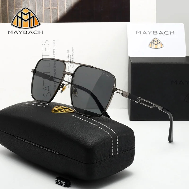 MAYBACH Sunglasses Luxury brand UV400 Protection for Men and women Classic Sun Glasses High Quality Eyewears Pilot Goggle 6830