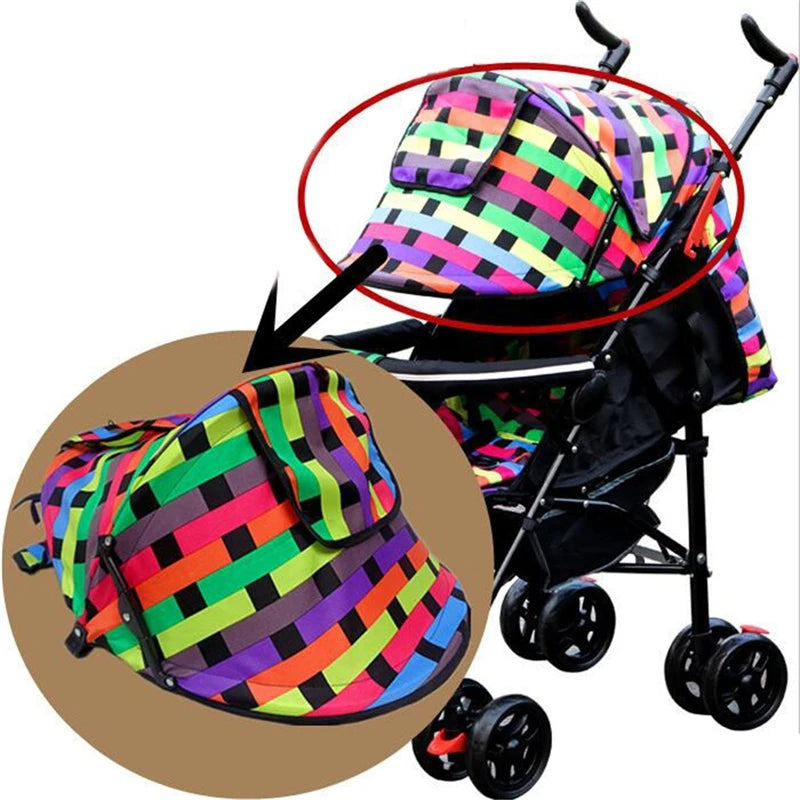 Baby Stroller Sunshield Shade Protection Hood Canopy Cover Prams Stroller Accessories Visor for Lying