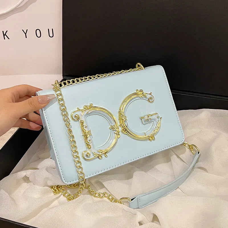 Leather Diaper Bag Vintage Textured Retro Square Satchels Shoulder Bag For Women Trendy Fashionable Large Capacity