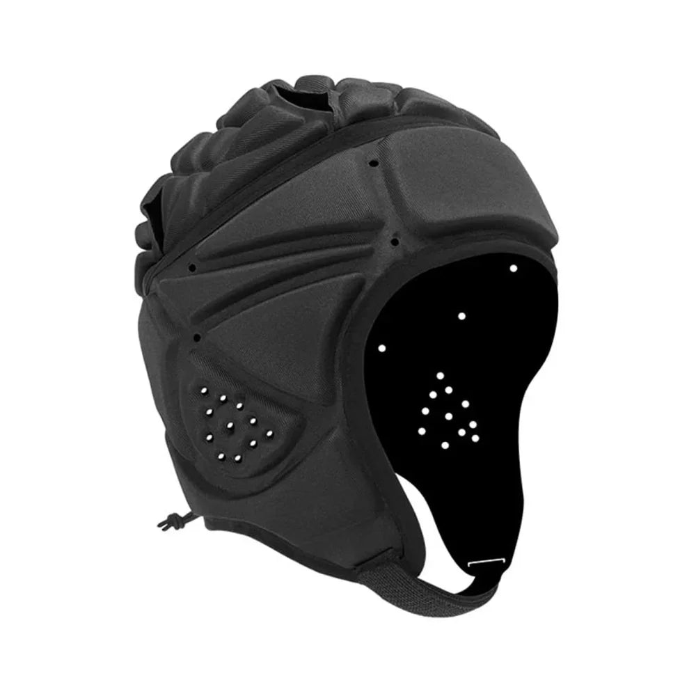 Adult Rugbys Football Helmet Headguard Goalie Hat Caps Soft Protective Rugbys Headguard