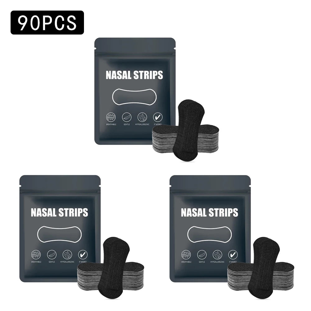 Anti Snoring Nose Strips for Breathing Correction Physical Expansion Breathable 2026 Patch Better Sleep Anti-Snoring Nasal Stri