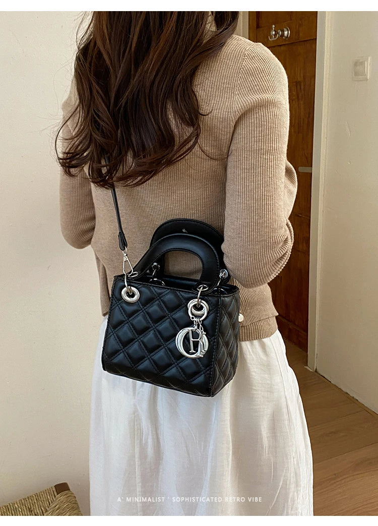 Luxury Original Retro Diaper Bag For Women Designer Leather Crossbody Bag Large Capacity Elegant Stylish Commuter Shoulder Bag