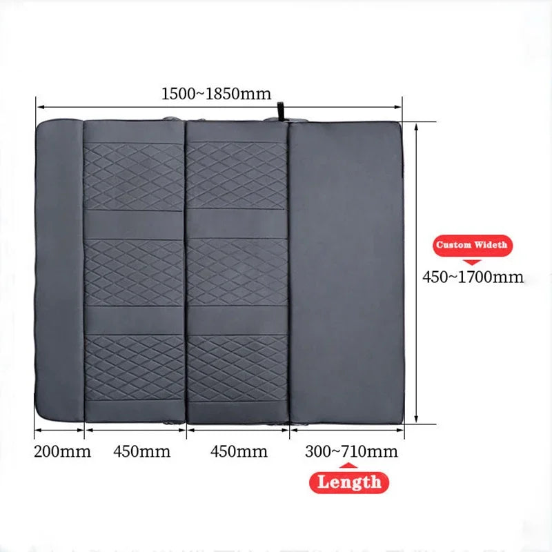 Triple Person Seat Customized Modified RV Passenger Seat Bed Comfortable Adjustable Folding Sofa Seat Ideal for RVs Camper Van