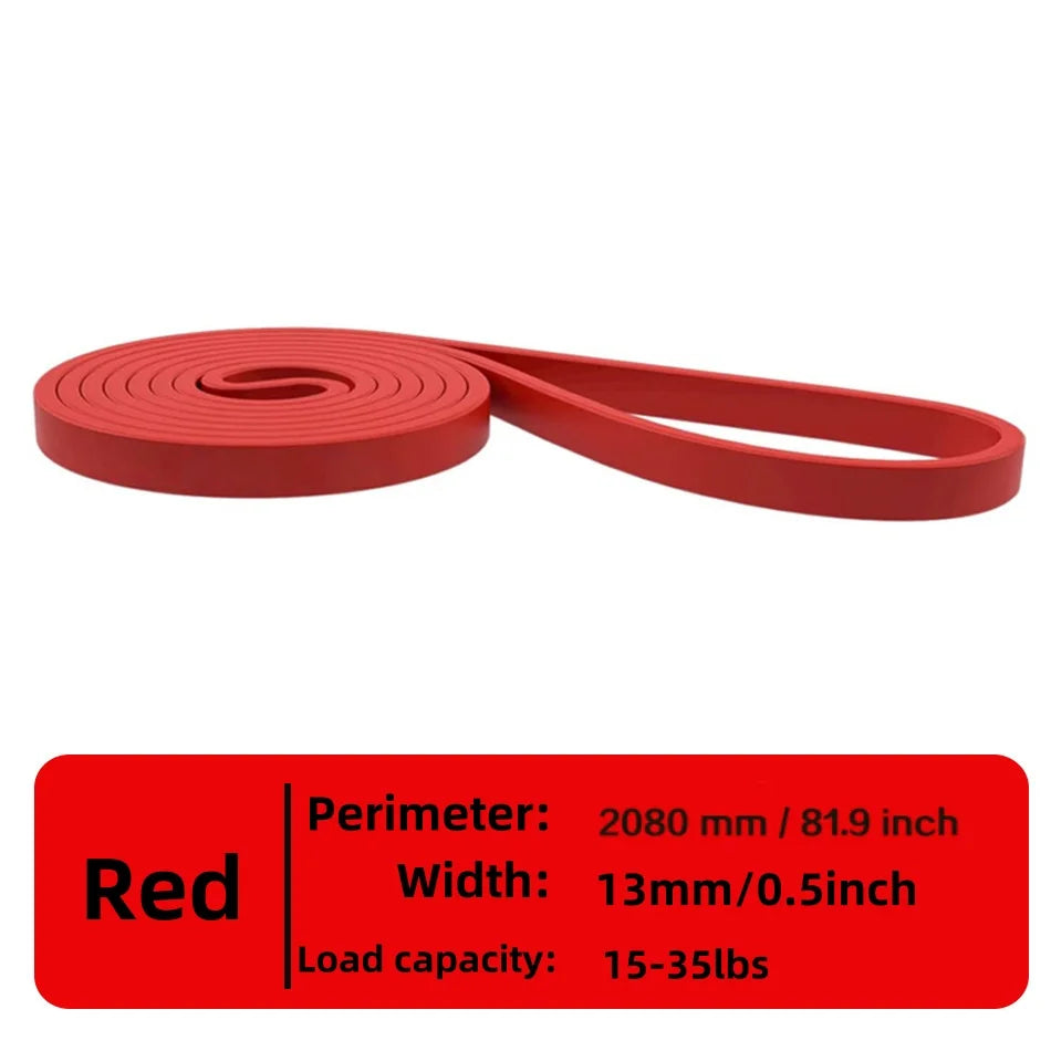 Stretch Resistance Band Exercise Expander Elastic Fitness Band Pull Up Assist Bands for Training Pilates Home Gym Workout Gift