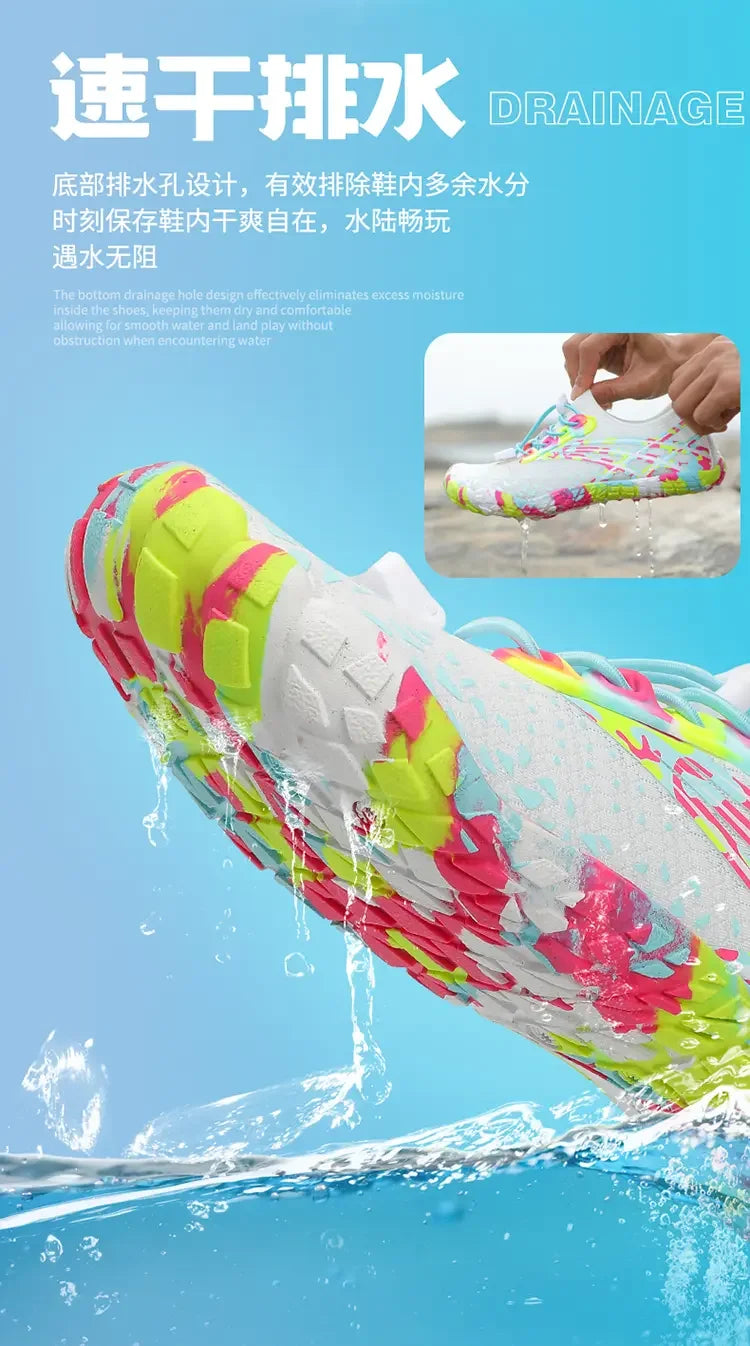 Unisex Shoes For Women Fitness Treadmill Indoor Outdoor Speed Interference Water Beach Couples Swimming Shoe Men Aqua Sneakers