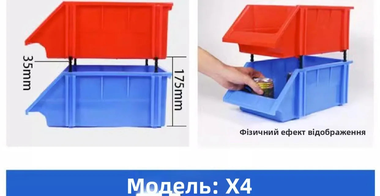 Plastic Combination Hardware Screw Storage Box Parts Organizer Toolbox Warehouse elf Storage Case Modern Sle Universal Use