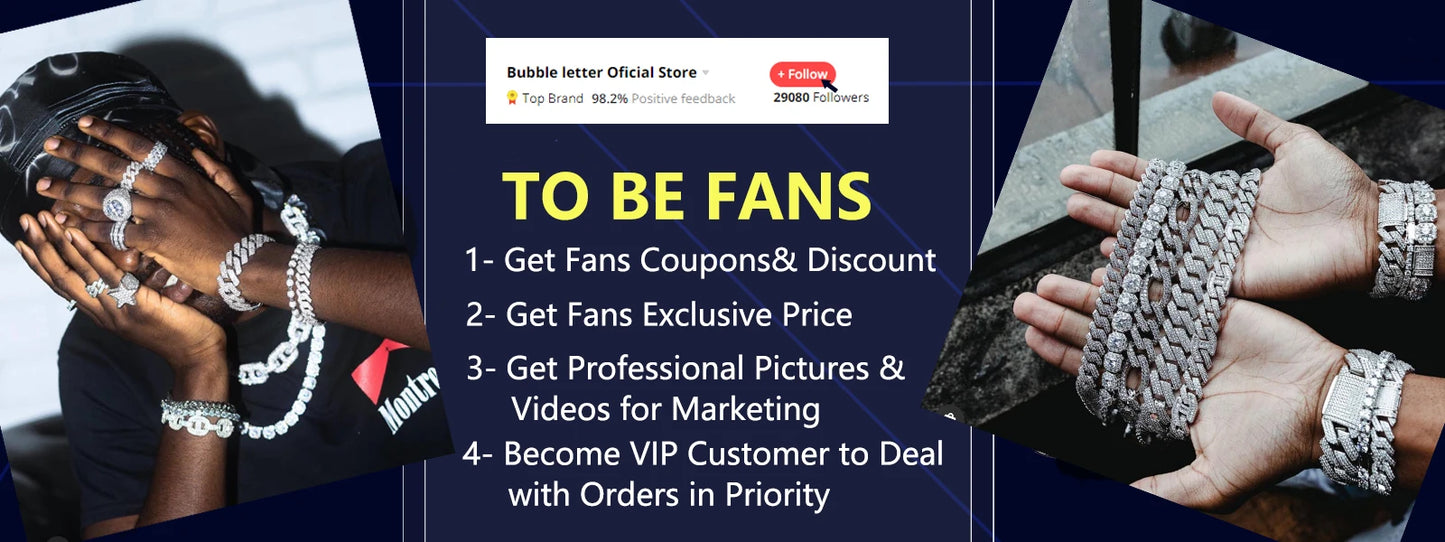 Bubble Letter Iced Out Money Wayy Necklace Pendant for Men Prong Setting Real Gold Plated Hip Hop Jewelry